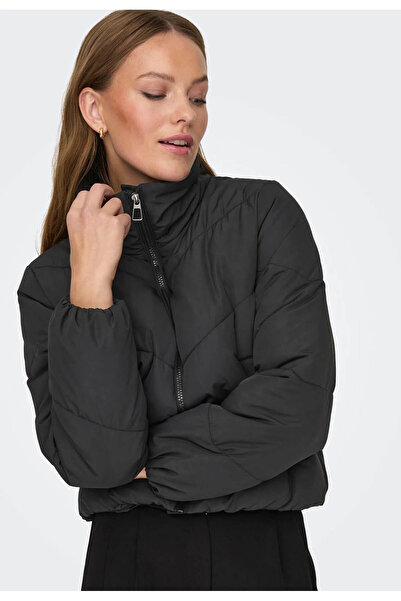 ONLY Palton de damă negru 15308639 Onlmaggı Solid Puffer Cc Otw