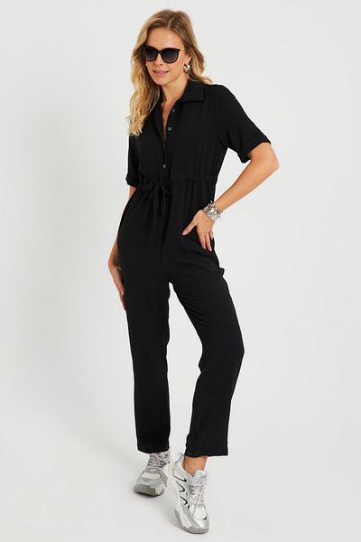 Cool & Sexy Salopetă de damă neagră Q985