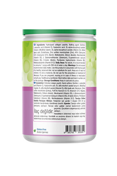 Nature's Supreme Beauty Collagen Powder 360 gr Aromasız