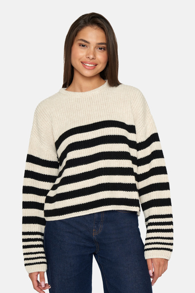 Sister's Point Sweater-Women's / Girls-Bamboo/Black