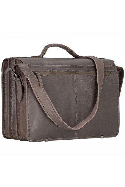 Greenland Nature Natur Aktentasche Leder 40 cm