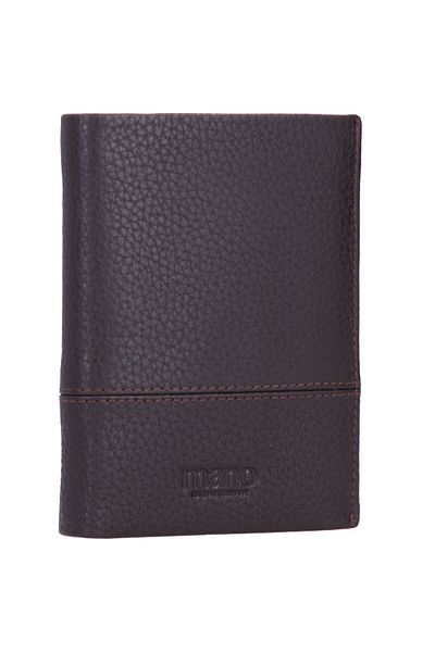 MANO Don Tommas Geldbörse Leder 9 cm