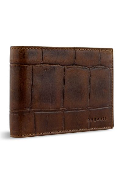 BUGATTI Nevio Wallet RFID protection Leather 12.5 cm