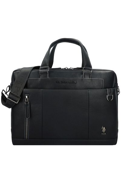 U.S. Polo Assn. Cambridge Aktentasche Leder 45 cm tvárový počítač