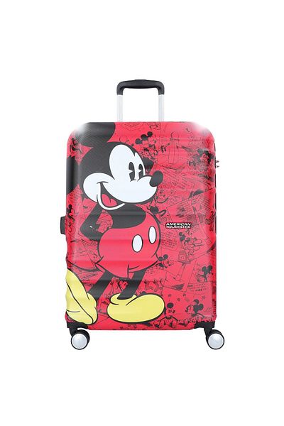 American Tourister DISNEY WAVEBREAKER   HARD SPINNER LUGGAGE   MEDIUM 67 CM COMICS RED