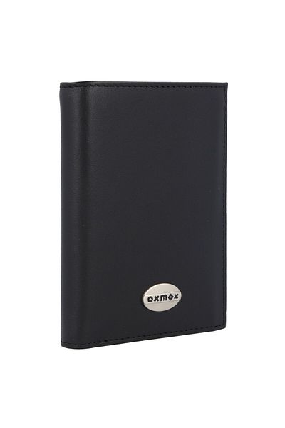 oxmox Leather Wallet RFID protection Leather 9.5 cm
