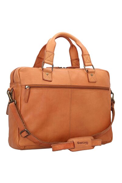 Greenland Nature Natur Aktentasche Leder 42 cm