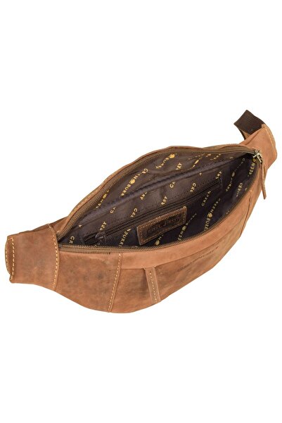 Greenburry Vintage Gürteltasche Leder 36 cm