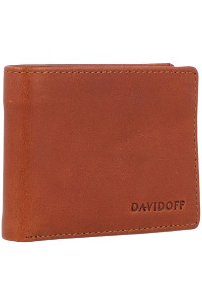Davidoff Essentials 10 cm Leder-Geldbörse – RFID