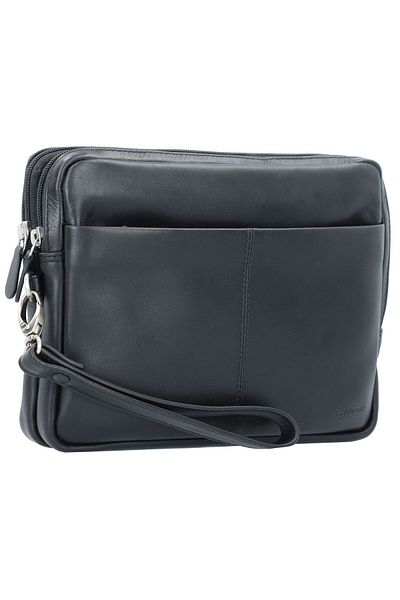 Esquire Oxford Handgelenktasche Leder 25 cm
