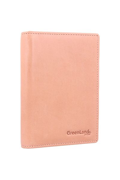 Greenland Nature Soft Colour passport case RFID leather 12 cm