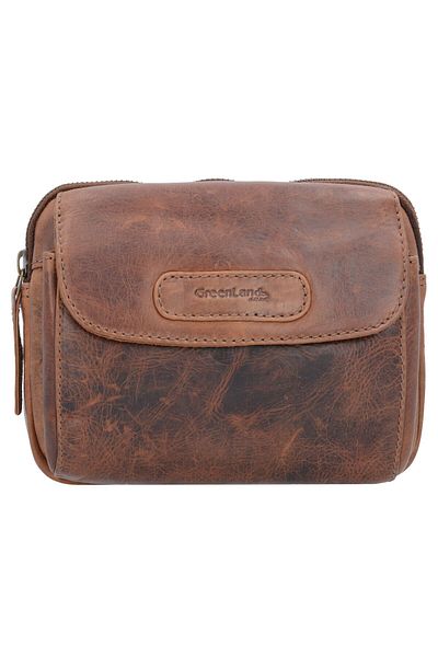 Greenland Nature Soft & Safe Gürteltasche RFID Leder 18 cm