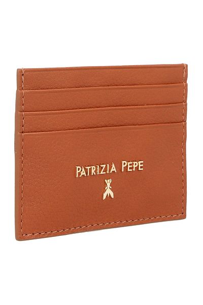 Patrizia Pepe Kreditkartenetui Leder 10,5 cm