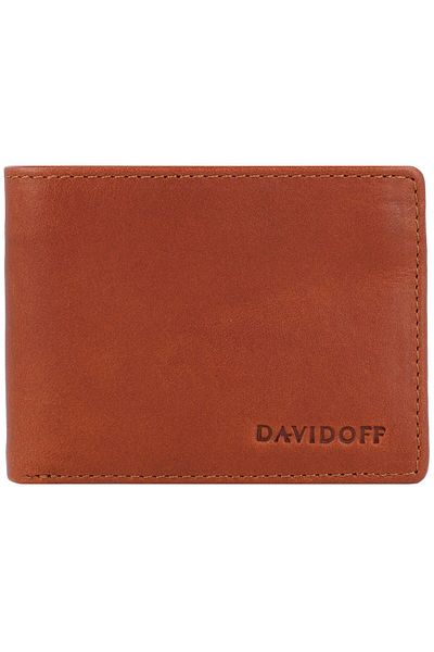 Davidoff Essentials 10 cm Leder-Geldbörse – RFID