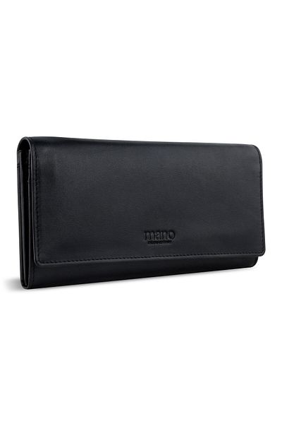 MANO Don Andrea Geldbörse RFID Schutz Leder 19 cm