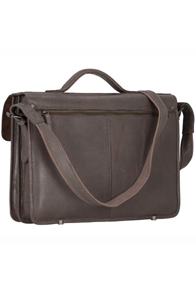 Greenland Nature Natur Aktentasche Leder 40 cm