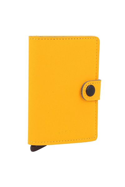 Secrid Mini-Cüzdan-Kreditkartenetui RFID-Leder 6 cm