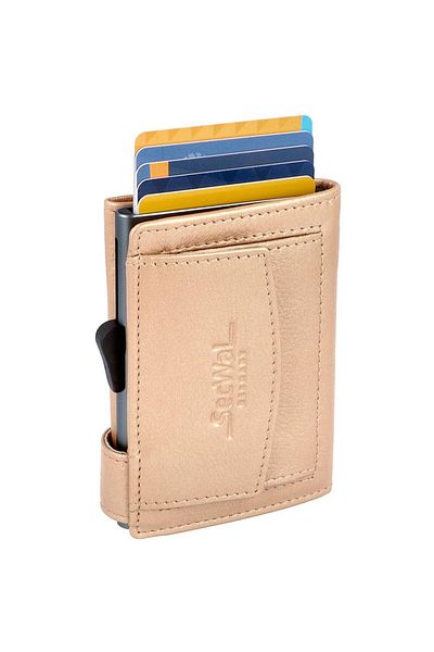 SecWal Credit card case RFID leather 7 cm