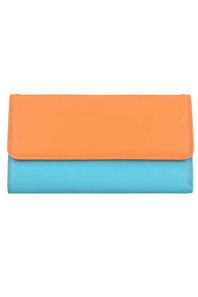 Mywalit Trifold Zip Wallet Geldbörse Leder 17 cm