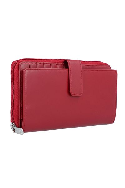 Esquire Neu Silk Geldbörse Leder 19 cm