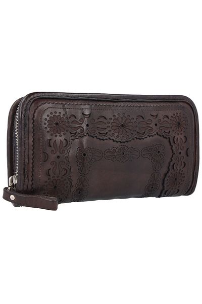 Campomaggi Leder mit Münzen 21 cm