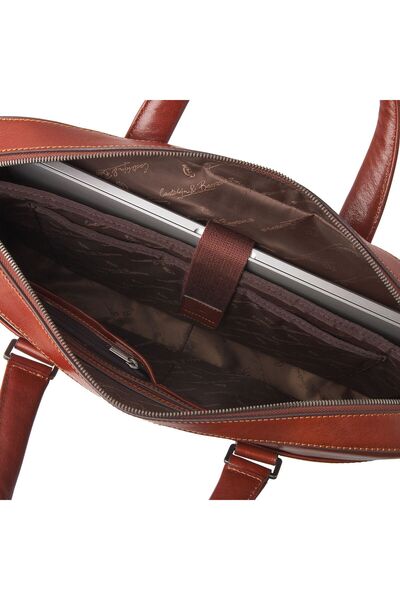 Castelijn & Beerens Ted Aktentasche Leder 41 cm Laptopfach