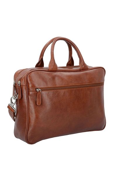 Dermata Aktentasche Leder 40 cm Laptopfach