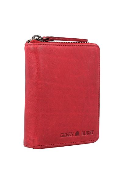 Greenburry Vintage Washed wallet leather 10 cm