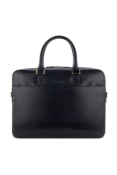 BUGATTI 40 cm široký Remo Aktentasche Leder - Laptop and Computer Fachı