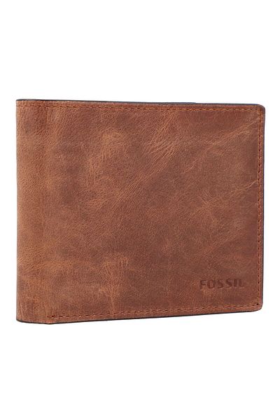 Fossil Derrick Geldbörse Leder 11 cm