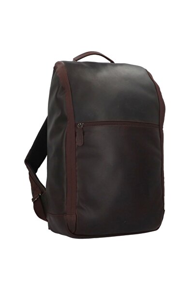 Jack Kinsky Montreal 7 backpack leather 46 cm laptop compartment