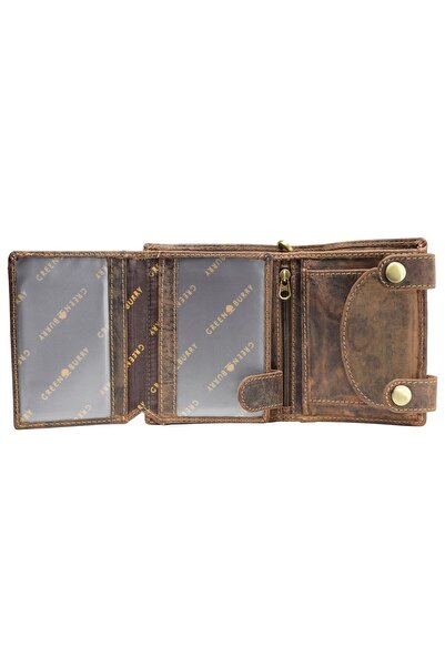 Greenburry Vintage Indian wallet leather 10 cm