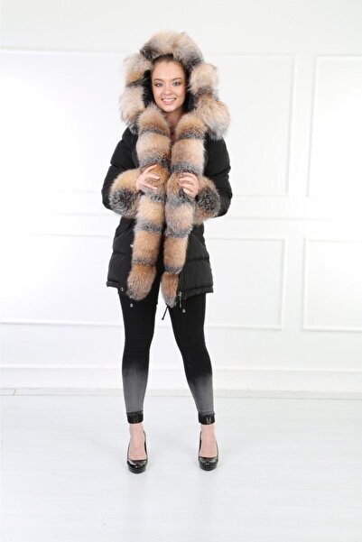 SAMUEL RHAWİ Lüks Tüyleri Çıkmalı, Parka