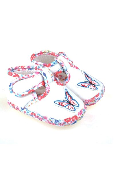 Funny Baby Kelebek Nakışlı Bebek Ayakkabı