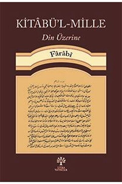 litera kitap.com Kitabü'l Mille Din Üzerine