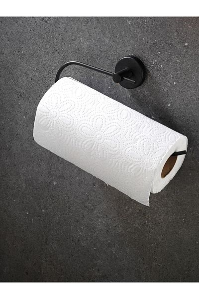 Sas Haus Paper Towel Holder Open Solo Paper Holder Black S-113