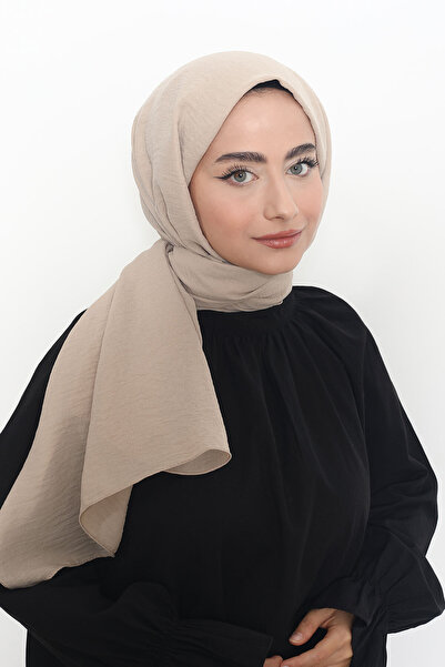 Mizge Scarf Pamuk Aerobin Şal Buğday