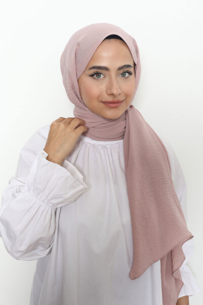 Mizge Scarf Pamuk Aerobin Şal Latte
