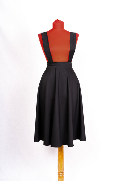 Sihirli Düğmeler Askılı Etek