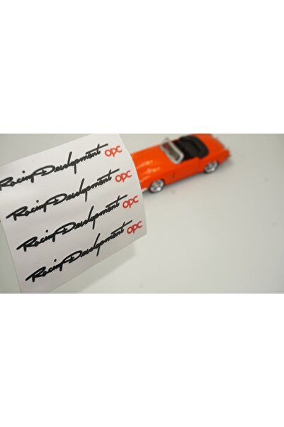 DK Tuning مجموعة ملصقات تطوير Opel Opc Racing - متوافقة مع مقبض فتح الباب