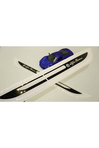 DK Tuning Alfa Romeo Giulietta واقي الطين الجانبي 3m 3d Drop سيليكون شعار الج...