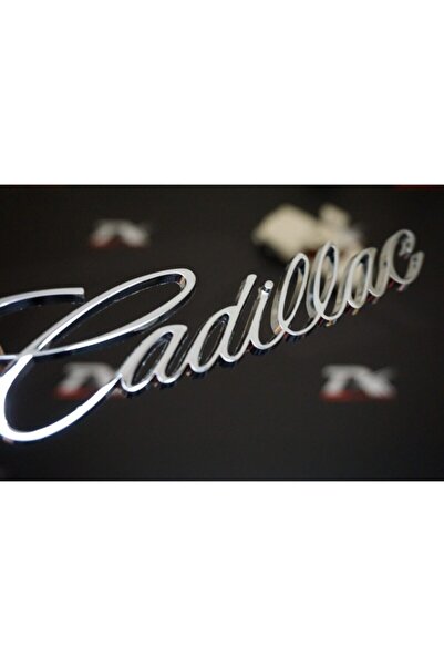 Cadillac Dk Tuning Krom Metal Bagaj 3m 3d Logo Amblem