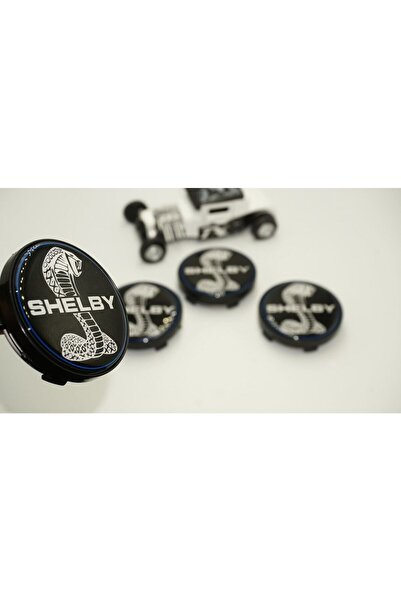 DK Tuning Ford Mustang Shelby Kobra Logo Jant Göbeği Kapak Seti 60mm