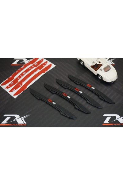 Kia Dk Tuning Logo Door Edge Protection Rubber 3m Band