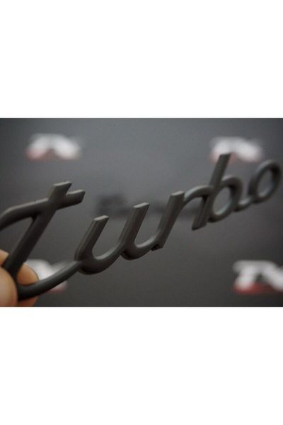 TURBO Dk Tuning Porsche Macan Panamera Cayenne 911 Luggage Logo