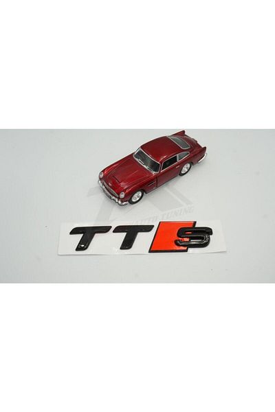 TTS Dk Tuning Audi Ttrs Shiny Black Abs 3m 3d Luggage Logo Text Product