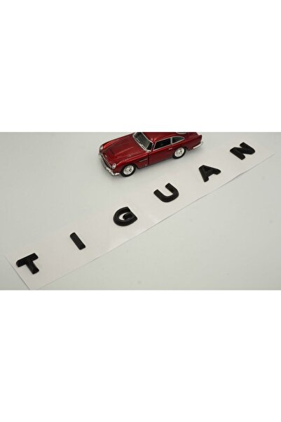 DK Tuning فولكس فاجن تيجوان الجيل الجديد شعار حروف الأمتعة كروم أسود ABS