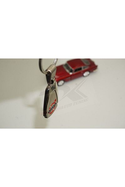 Volvo Dk Tuning Logo Chrome Metal Style Keychain New Style