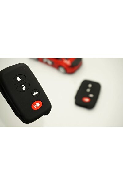 DK Tuning مجموعة حافظة مفاتيح سيليكون لسيارة تويوتا لاند كروزر برادو 150 أفين...