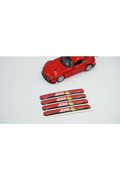 JDM Dk Tuning Logo Drop Silicone Mirror Torpedo Fender Side Sticker